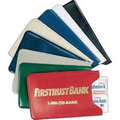 Vinyl Mini First Aid Medical Kit w/ 3 Bandage Strips & Wipes